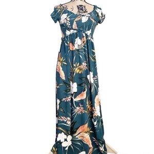 Floral Off-Shoulder Dress